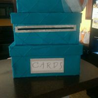 My first DIY done - Card Box