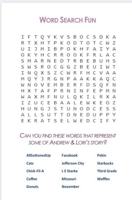 Programs with a word search - where to put pencils? 7