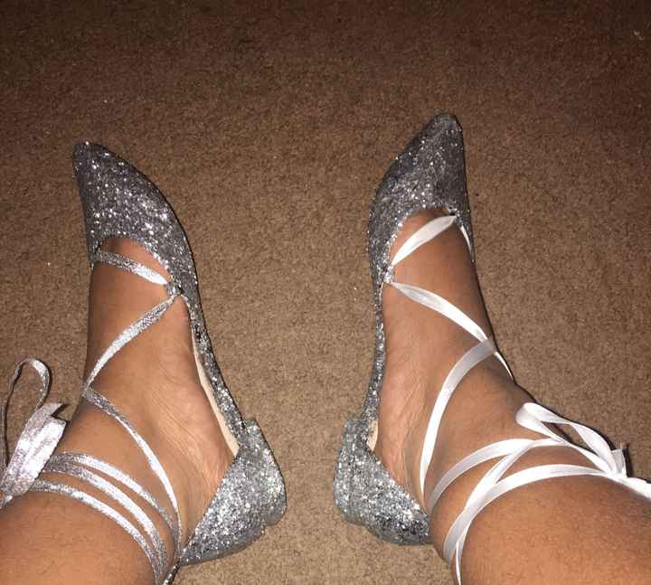 My DIY wedding shoes!