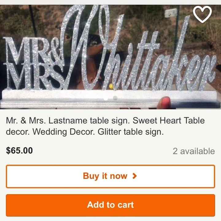 Sweetheart Table