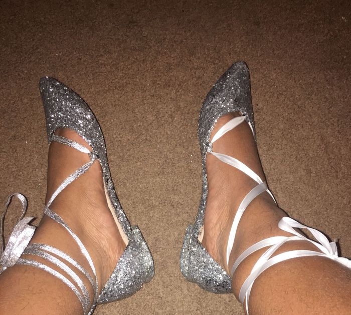 My DIY wedding shoes!
