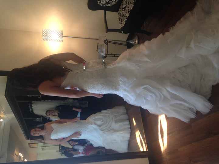 First fitting/alterations appointment