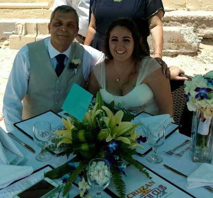 We are married woo hoo