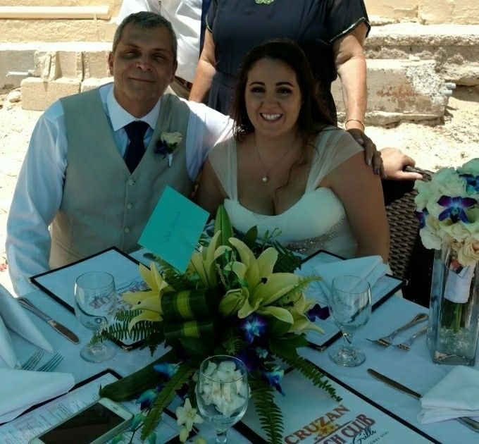We are married woo hoo