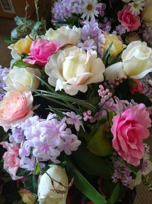 i hit the flowers jackpot today! - 2