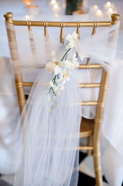 tulle tie back