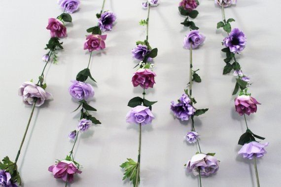 Has anyone made a hanging flower ceremony backdrop? - 3