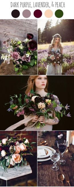 Do dark floral centerpieces give off a somber vibe? 6