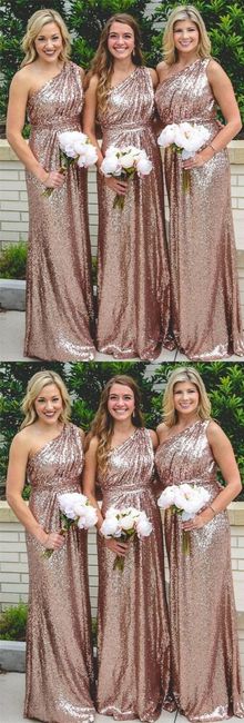 Rose gold sequin