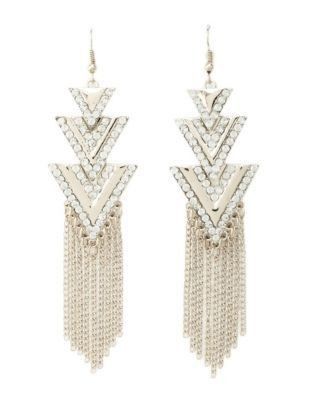 rhinestone earrings