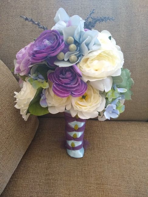 Finished making my bouquet! - 3