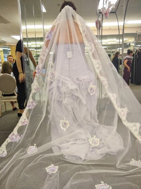 Picked up my dress today! It fits...just. 😁 4