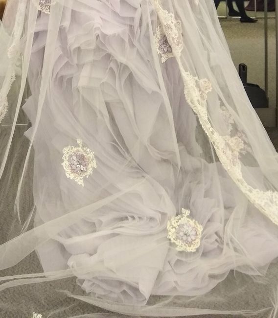 Picked up my dress today! It fits...just. 😁 5