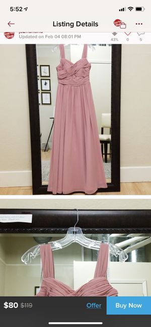 Help me find azazie a dress- vintage mauve- in size 2 or 4! - 1