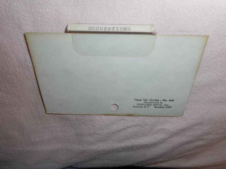Escort Card