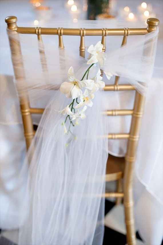 tulle tie back