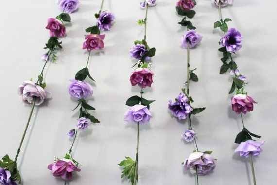 Has anyone made a hanging flower ceremony backdrop? - 3