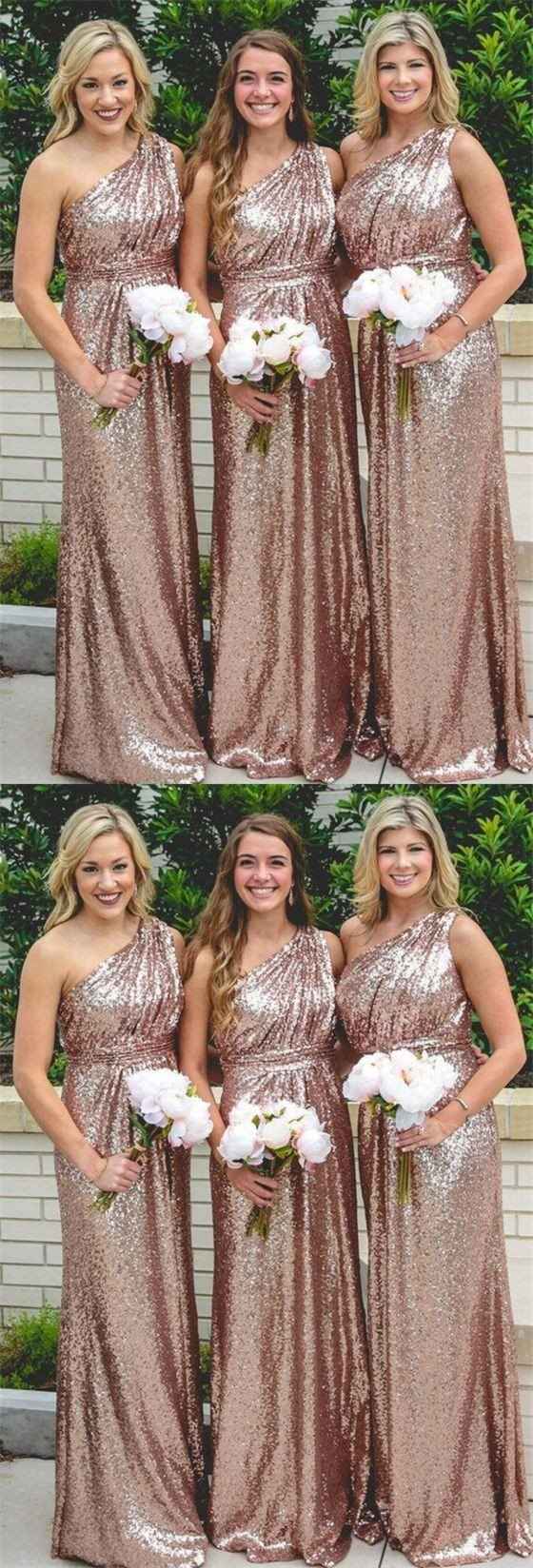 Rose gold sequin