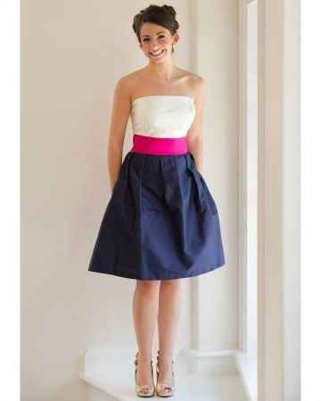 pink and navy