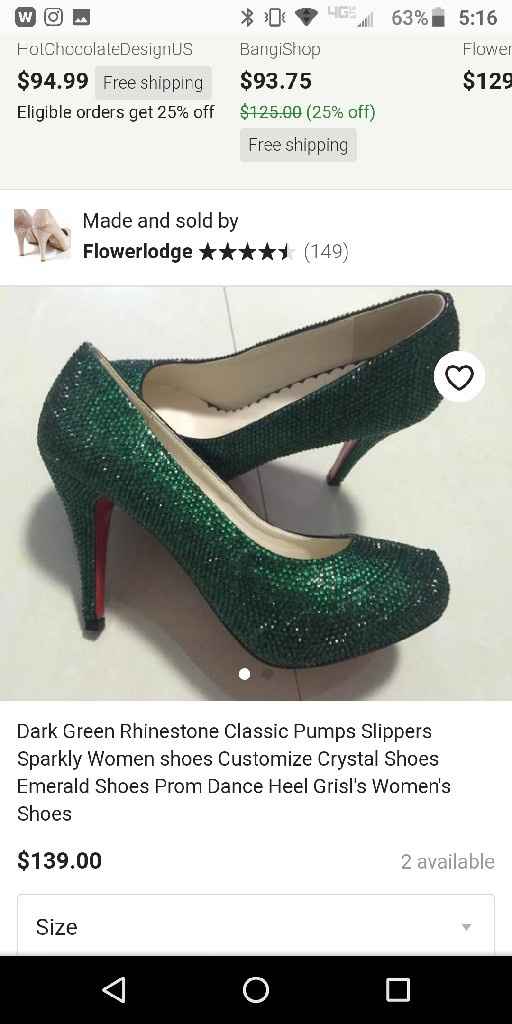 Dyeing Wedding Shoes - 2