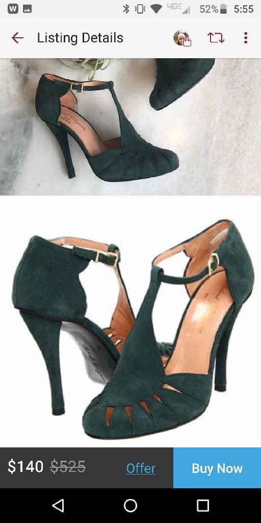 Dyeing Wedding Shoes - 2