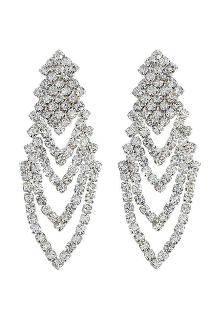 rhinestone earrings