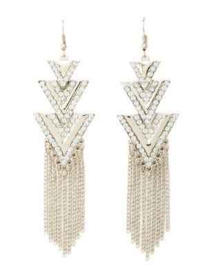 rhinestone earrings