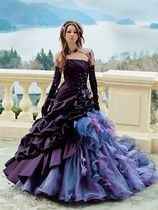 Where did you find your non-white gown? - 1