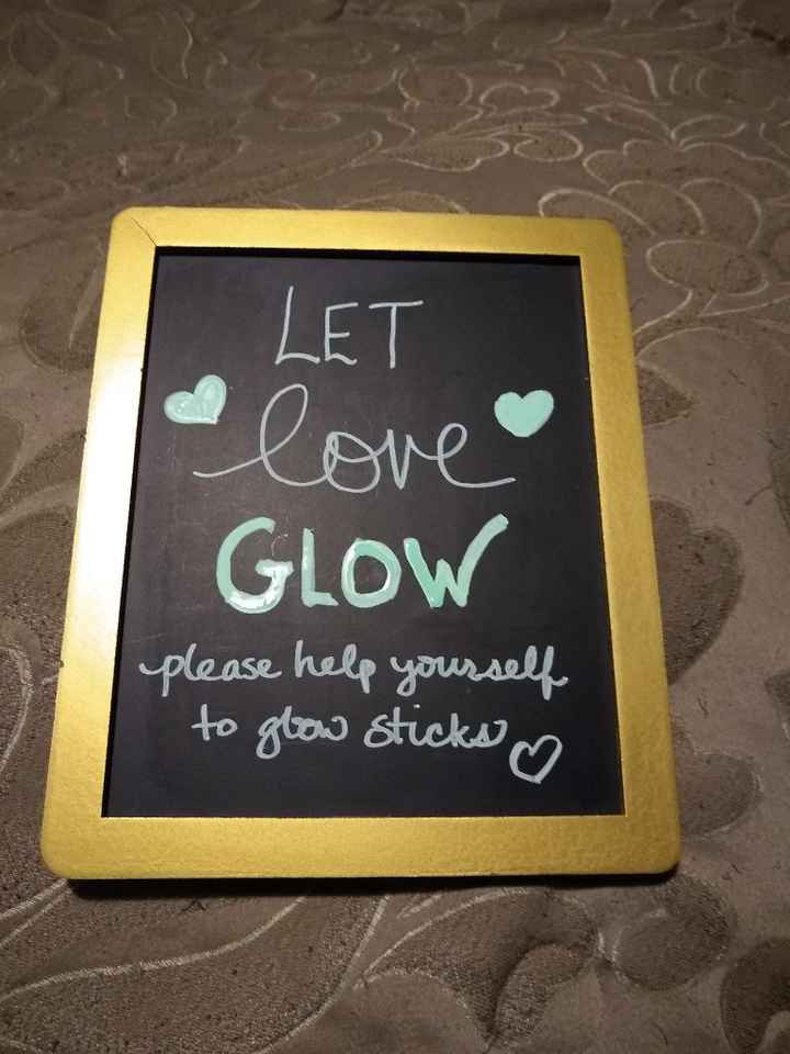 Anyone else having glow sticks at their reception? - 1