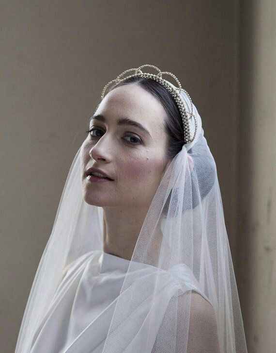 juliet cap veil