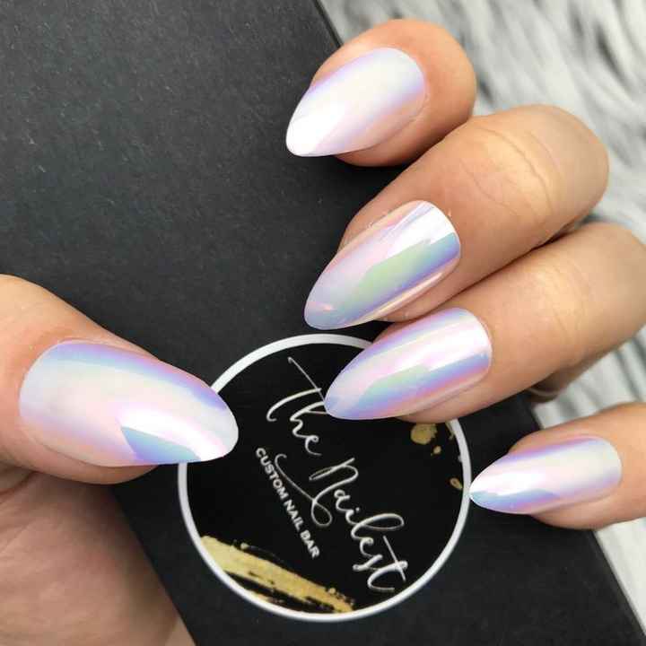 Holographic nails