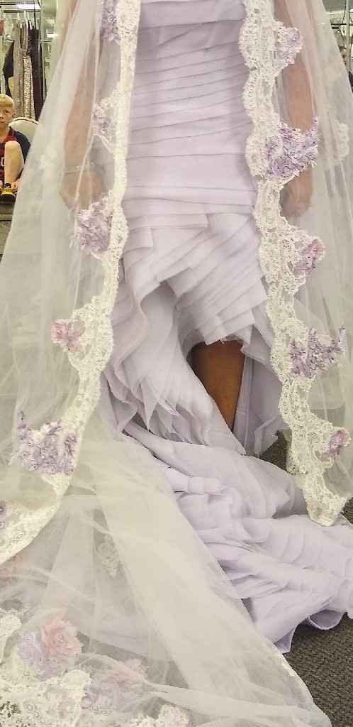 Picked up my dress today! It fits...just. 😁 - 6