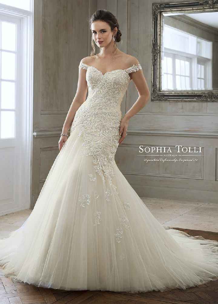 Dress help! Mermaid with tulle - 1