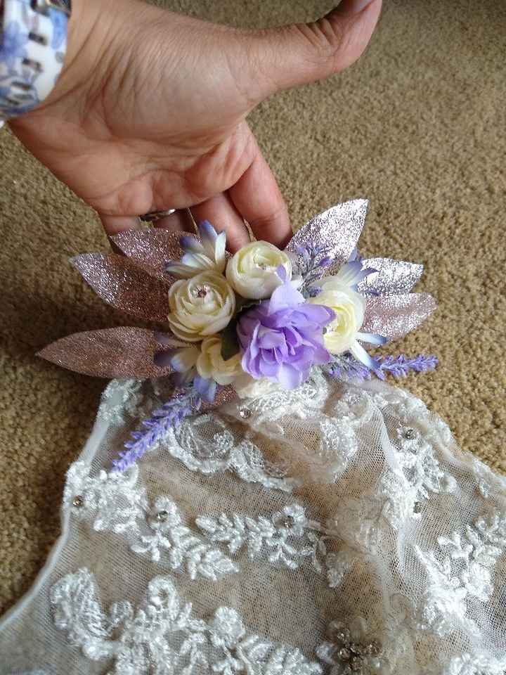 Made my hair comb, but wondering about a veil - 1