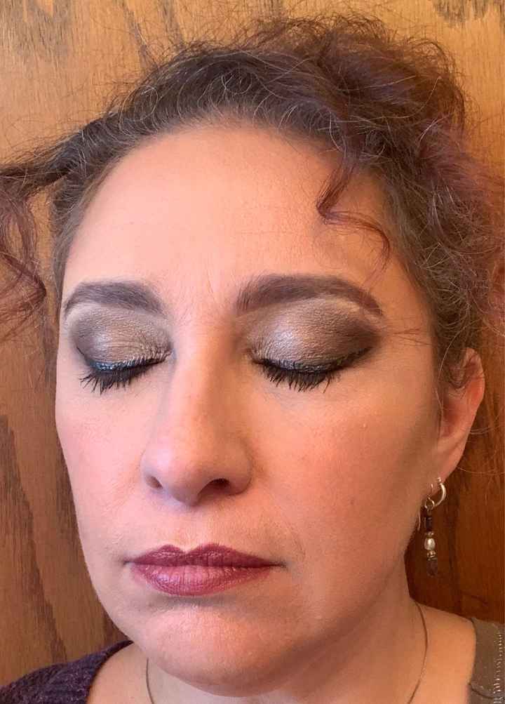 Makeup trial today! Looking for a glam look, what do you the? (pic heavy) - 1
