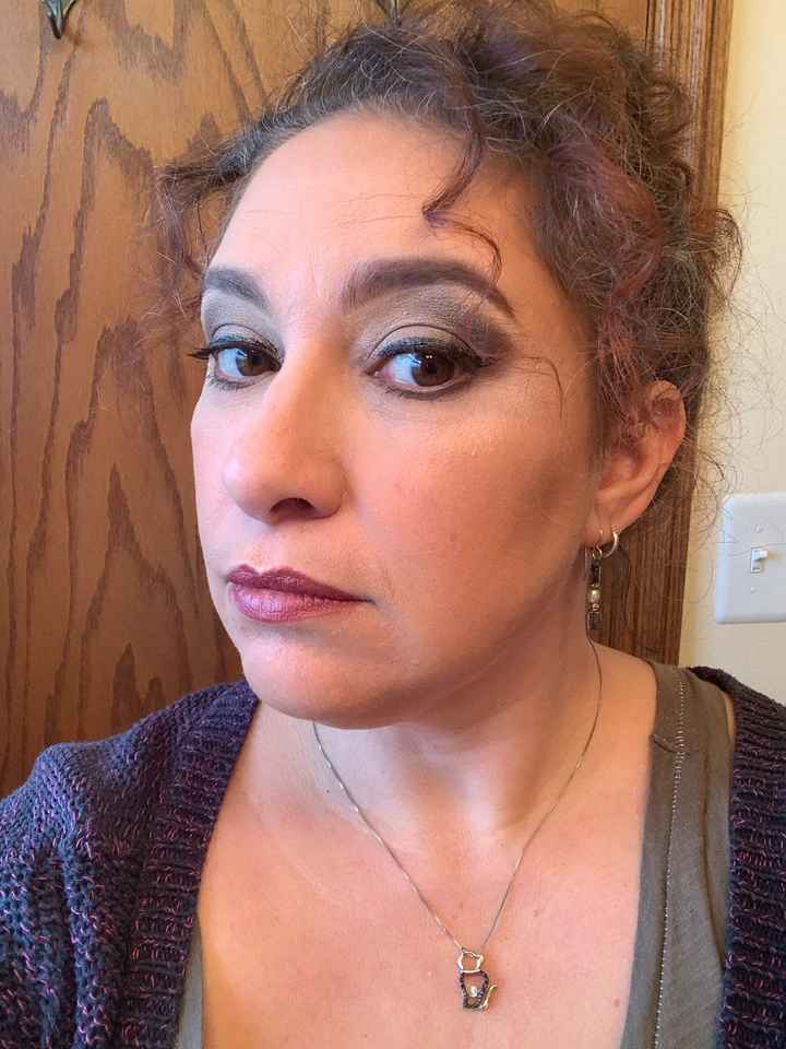 Makeup trial today! Looking for a glam look, what do you the? (pic heavy) - 2