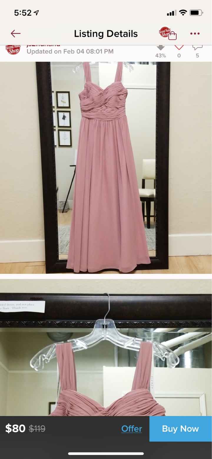 Help me find azazie a dress- vintage mauve- in size 2 or 4! - 1