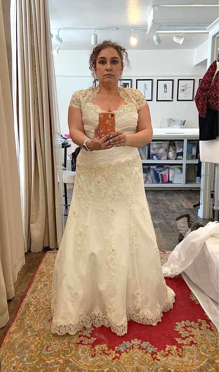 Final fitting...sort of!! Any other March 14th brides? - 2