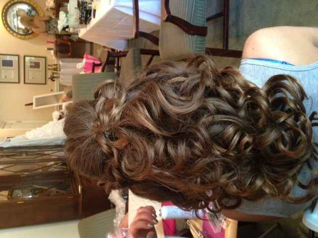 Wedding Day Hair..How Will Yours Be?/How Was Your Hair?