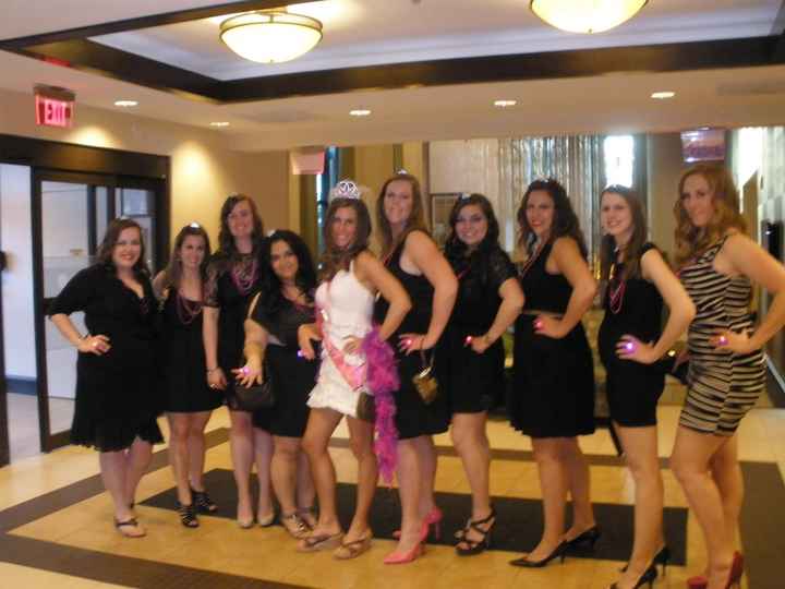 Bachelorette party attire...