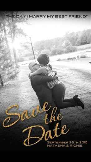 Save the Dates are in!!!! (PIC)