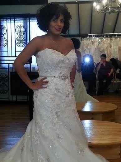 I said YES to the dress!!!!!!!!