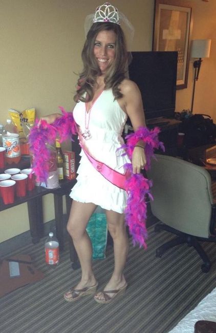 Bachelorette party! Before & After