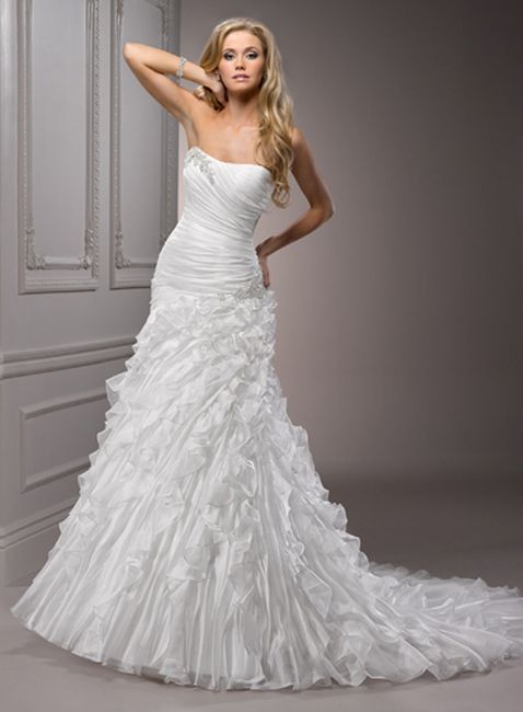 Show me you in your dress versus the model!