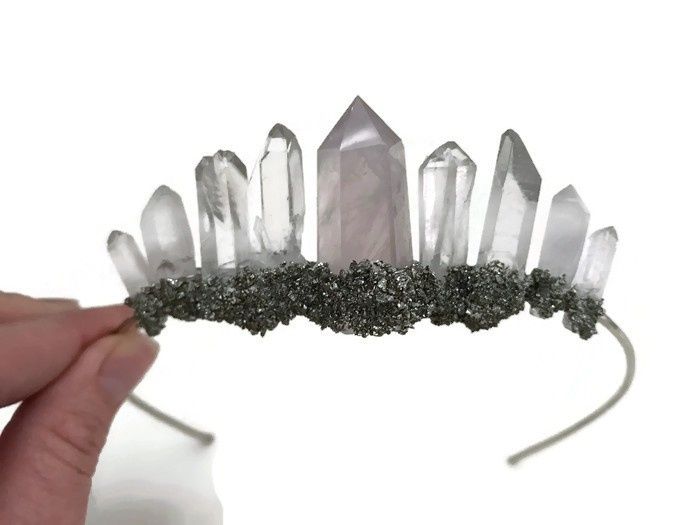 Rose Quartz Tiara