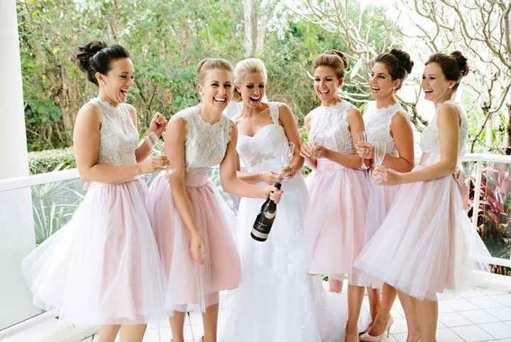not your typical bridesmaid inspiration, but so happy!