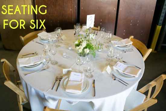 How many guest per table?