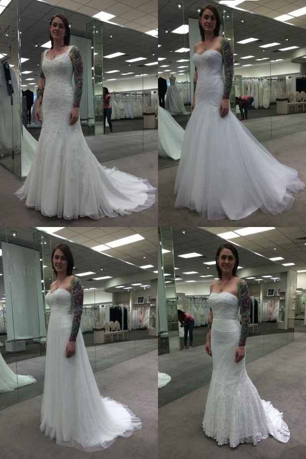 Dress Shopping Round 2 - Pics & THE one.....