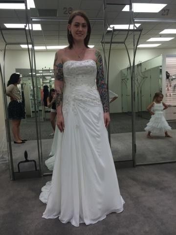 my first dress shopping! - now with PHOTOS!