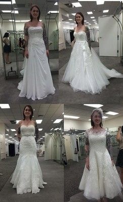 Going dress shopping for the first time...